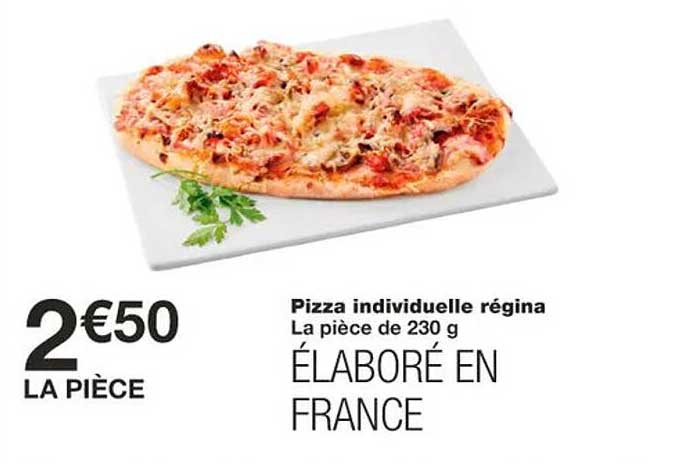 pizza individuelle régina