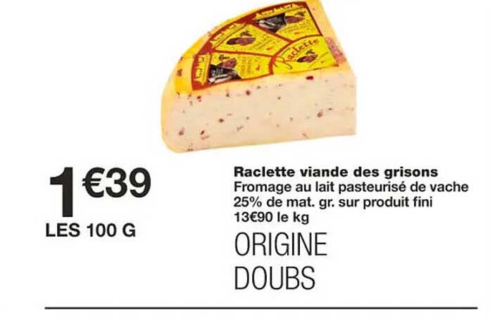 Raclette Viande Des Grisons