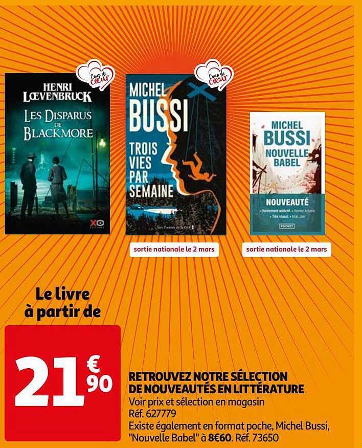 retrouvez notre sélection de nouveautés en littérature