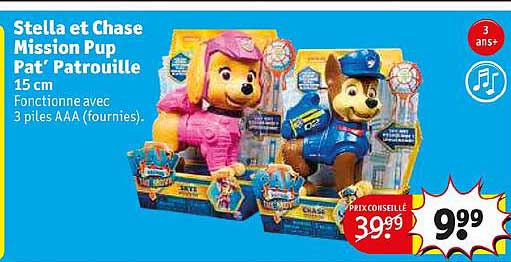 stella et chase mission pup pat'patrouille