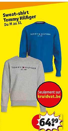 sweat-shirt tommy hilfiger