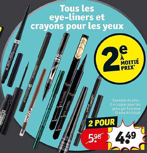 Tous Les Eye-liners Et Crayons Pour Les Yeux