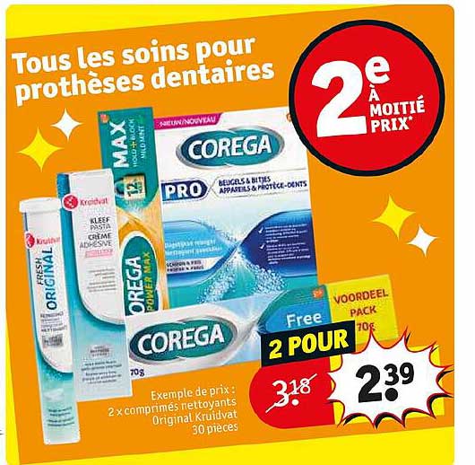 Tous Les Soins Pour Prothèses Dentaires