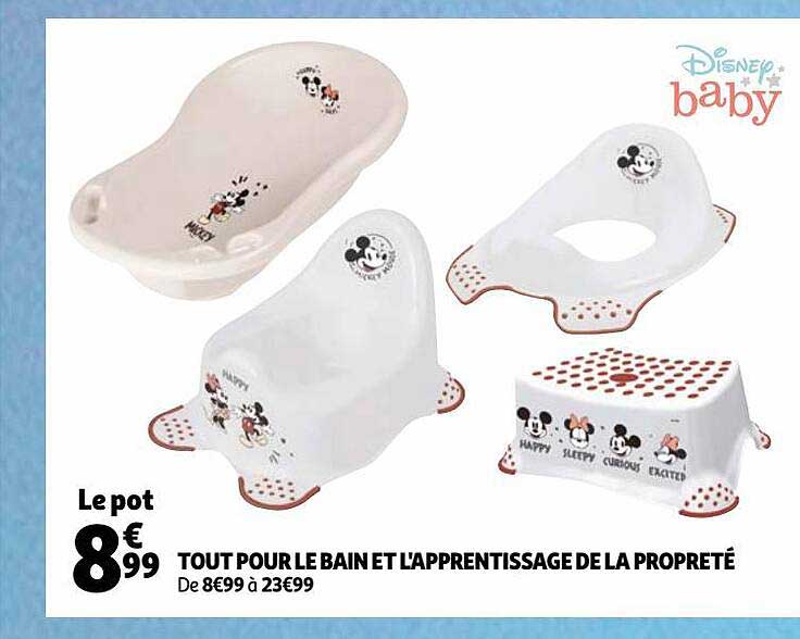 tout pour le bain et l'apprentissage de la propreté