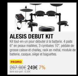 alesis debut kit