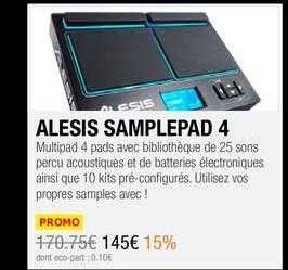alesis samplepad 4
