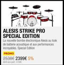 alesis strike pro special edition