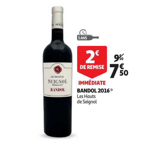 Bandol 2016 Les Hauts De Seignol