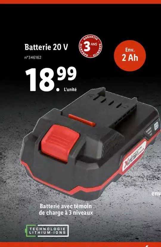 Batterie 20 V