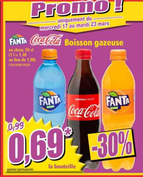 boisson gazeuse fanta, coca-cola