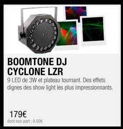 boomtone dj cyclone lzr