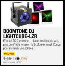 boomtone dj lightcube-lzr