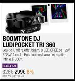 boomtone dj ludipocket tri 360