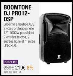 boomtone dj pro12-dsp