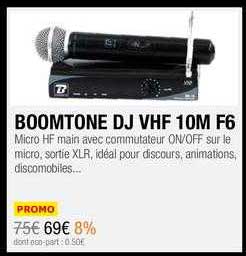 boomtone dj vhf 10m f6
