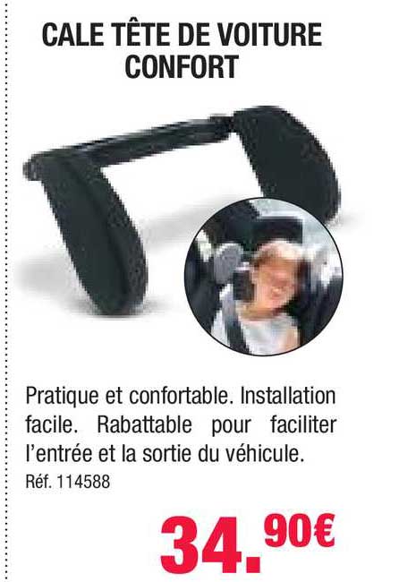 cale tête de voiture confort