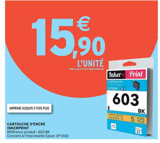 cartouche d'encre inkerprint