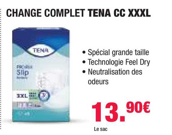 change complet tena cc xxxl