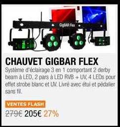 chauvet gigbar flex