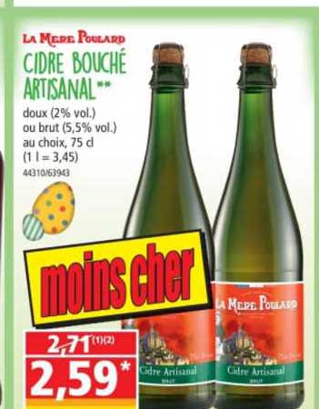 cidre bouché artisanal la mère poulard