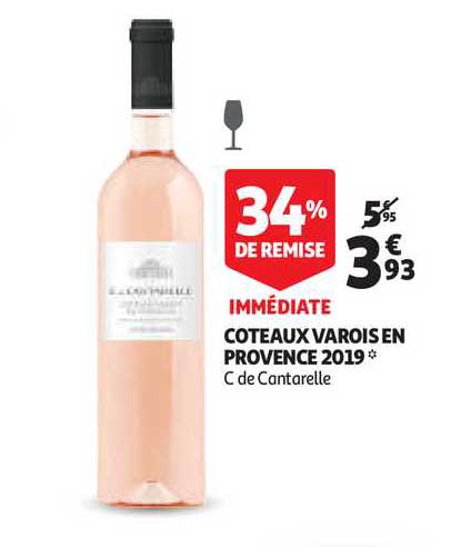 coteaux varois en provence 2019 c de cantarelle