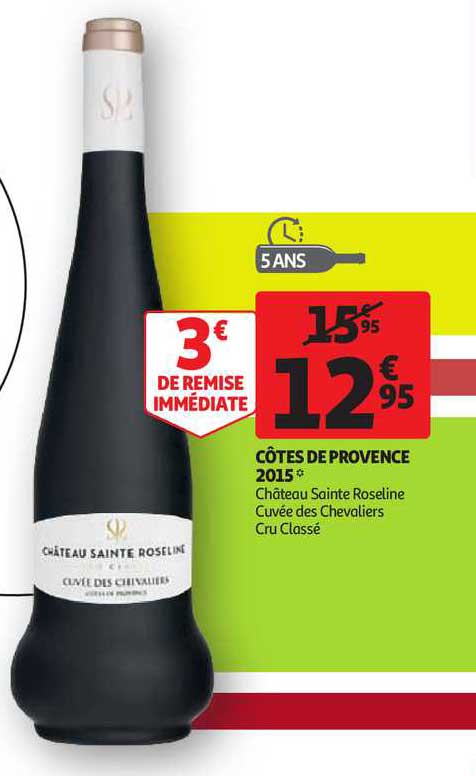 Côtes De Provence 2015 Château Sainte Roseline