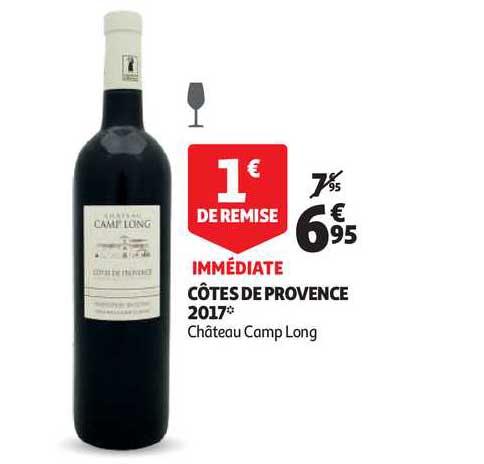 Côtes De Provence 2017 Château Camp Long