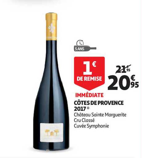 côtes de provence 2017 château sainte marguerite