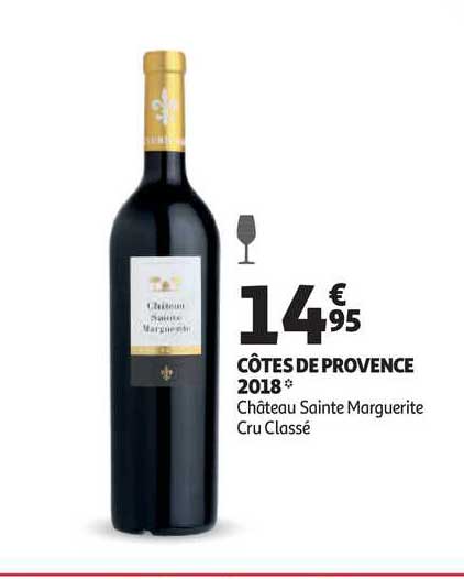côtes de provence 2018 château sainte marguerite