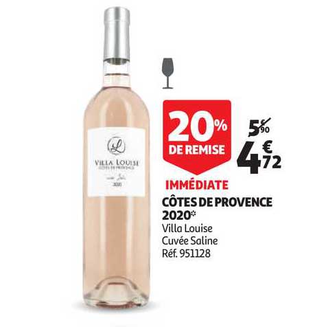 côtes de provence 2020 villa louise cuvée saline