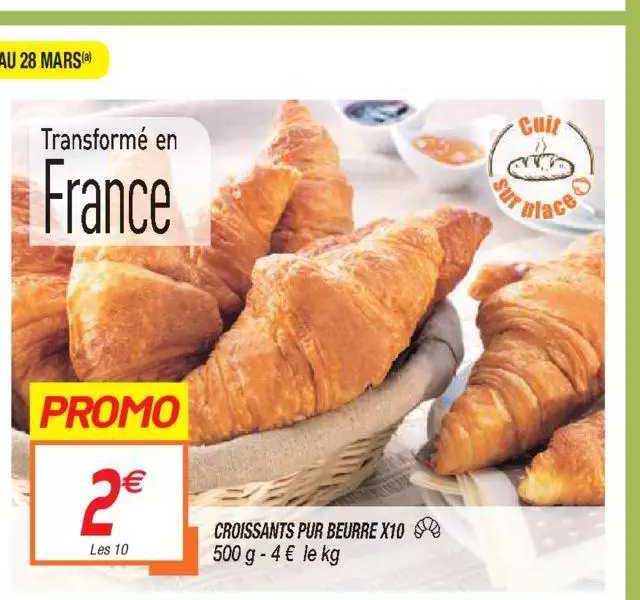 Croissants Pur Beurre X10