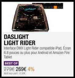daslight light rider
