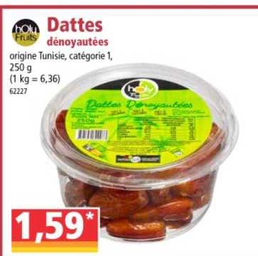 Dattes Dénoyautées  Holyfruits