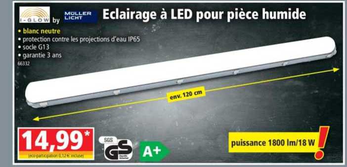 éclairage à Led Pour Pièce Humide I-glow