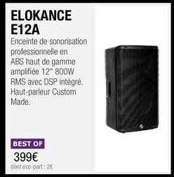 elokance e12a