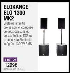 elokance elo 1300 mk2