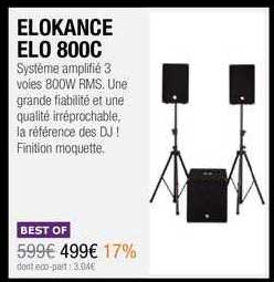 elokance elo 800c best of
