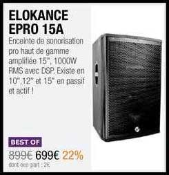 elokance epro 15a