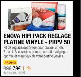 Enova Hifi Pack Réglage Platine Vinyle - Prpv 50