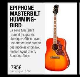 epiphone masterbilt humming-bird