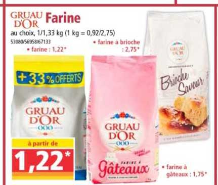 Farine Gruau D'or