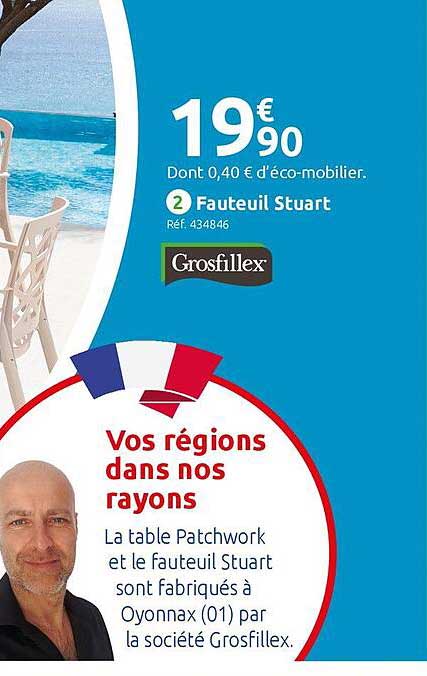 fauteuil stuart grosfillex