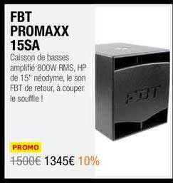 fbt promaxx 15sa