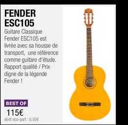 fender esc105 best of