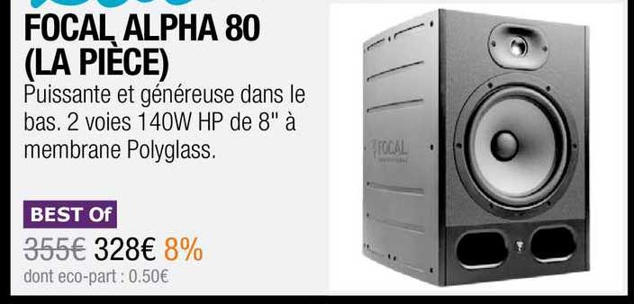 focal alpha 80 (la pièce)