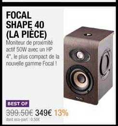 focal shape 40 (la pièce)