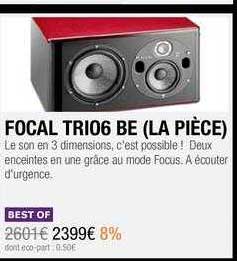 focal trio6 be (la pièce)