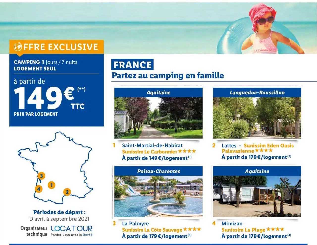 france : partez au camping en famille