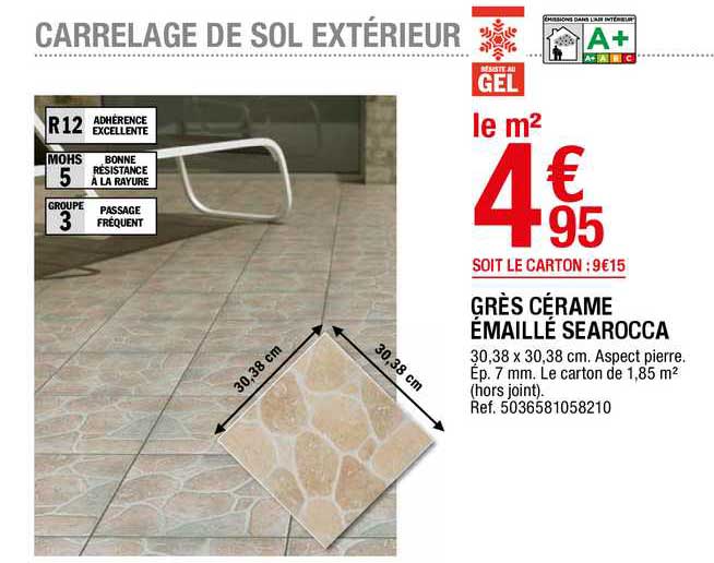 grès cérame émaillé searocca