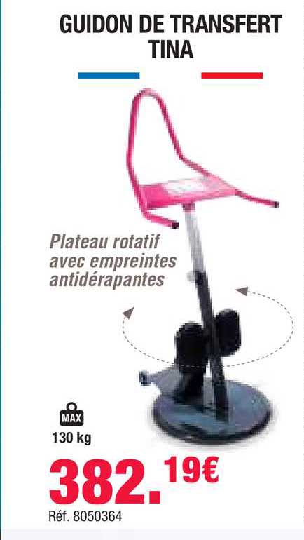 guidon de transfert tina